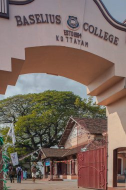 Baselius Üniversitesi, Kottayam, Kerala, Hindistan, Asya  