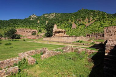 Gopinath temple, Bhangarh, Rajasthan, India. clipart