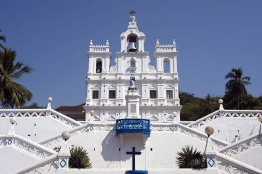 Panjim Goa Hindistan 'da Meryem Ana' nın Kilisesi 2011 