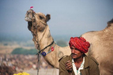 Pushkar Fuarı, Rajasthan, Hindistan 