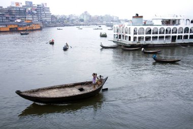 Burigunga Buri Gunga Nehri; Sadarghat Tekne Terminali; Dhaka; Bangladeş