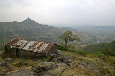 Purandar Kalesi, Vajragadh, Pune, Bombay Mumbai, Maharashtra, Hindistan