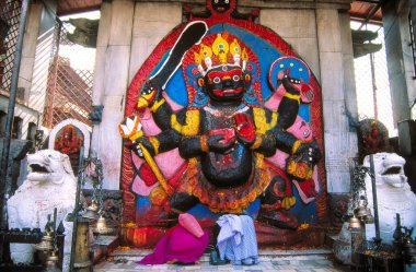 Kal Bhairab Hanuman Dhoka, Durbar ve Square, Katmandu, Nepal  