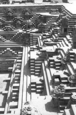 Stepwell modhera Hindu güneş tapınağı, Mehsana, Gujarat, Hindistan, Asya