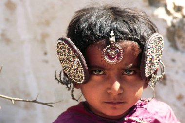 Evlenen kız, Kutch, Gujarat, Hindistan