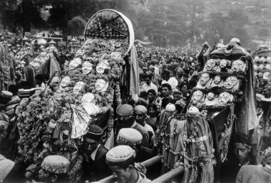 Kulu Dassera, Kulu, Himachal Pradesh, Hindistan 