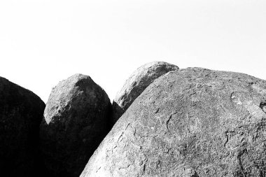 Madan Mahal kalesinde kaya oluşumları Jabalpur Madhya Pradesh Hindistan 