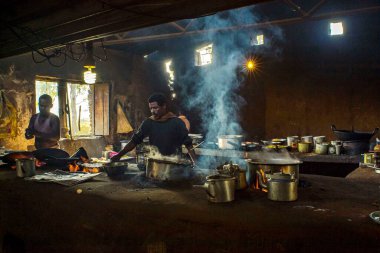 Dhaba, Jamshedpur, Jharkhand, Hindistan, Asya