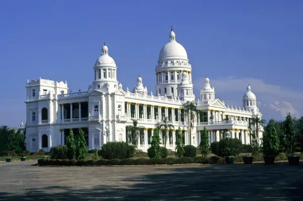 stock image Lalit Mahal Palace Now Ashok Groups Elite Hotel, Mysore, Karnataka, India 