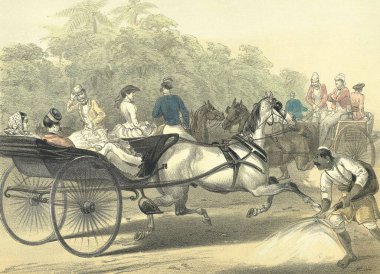 İngiliz Hükümdarlığı sırasında Hindistan 'da Yaşamın Çizimleri