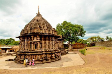 Kopeshwar Tapınağı, Khidrapur, Kolhapur, Maharashtra, Hindistan, Asya