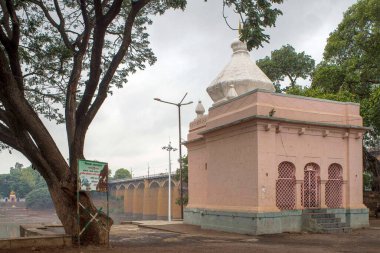 Krishna Tapınağı, Sangli, Maharashtra, Hindistan, Asya