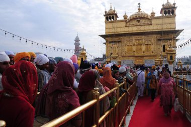 Altın Tapınak, Amritsar, Punjab, Hindistan, Asya 