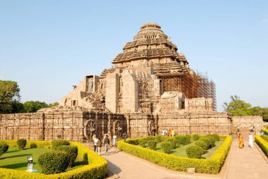 Konarak Güneş Tapınağı; Konarak; Bhubaneswar; Orissa; Hindistan