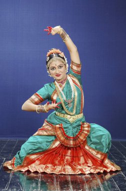 Bharatnatyam, Indian Classical Dance  clipart