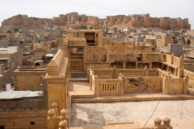 Sonar kalesi Jaisalmer Rajasthan Hindistan Asya