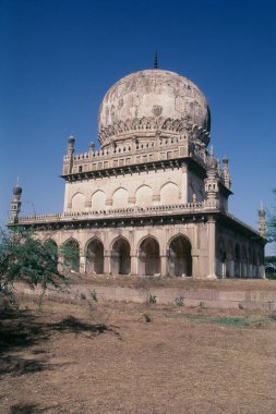 Kutub Shahi Mezarı, Haydarabad, Andhra Pradesh, Hindistan 