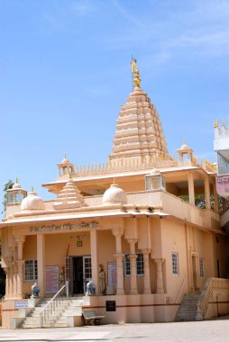 Bhagwan shri mahavir swami digamber mandir jain derasa Temple; Devlali; Maharashtra; Hindistan Kasım-2008
