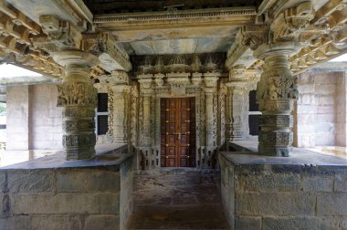 Nagareshwara Tapınağı, Bankapur, Haveri, Karnataka, Hindistan, Asya 