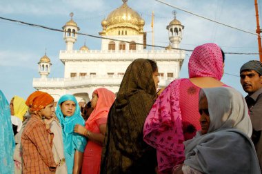 Akaltakhat Altın Tapınağı, Amritsar, Punjab, Hindistan 