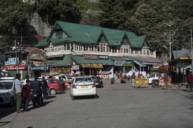 Gandhi Chowk, Dalhousie, Himachal Pradesh, India, Asia clipart