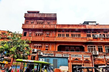 Eski Pembe Şehir, Jaipur, Rajasthan, Hindistan, Asya 