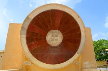 Yantra in Jantar Mantar Jaipur Rajasthan Hindistan