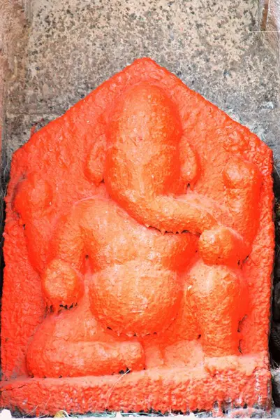 stock image Ashtavinayak ; Lord Ganesh (elephant headed god) ; Maharashtra ; India