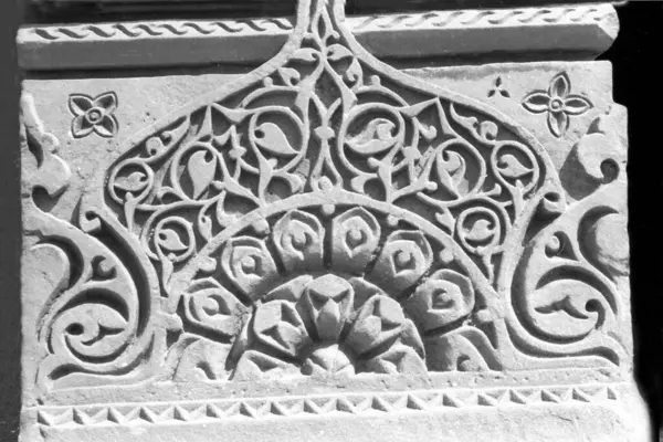 Eski bir duvar fotoğrafı, Fatehpur Sikri, Agra, uttar Pradesh, Hindistan, Asya 1900 'lar 