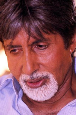 Hint Bollywood Hindu Film Aktörü, Amitabh Bachchan, Mumbai, Maharashtra, Hindistan, Asya 