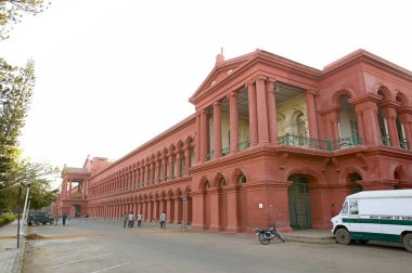 Yüksek mahkeme eski bina; Bangalore; Karanataka; Hindistan