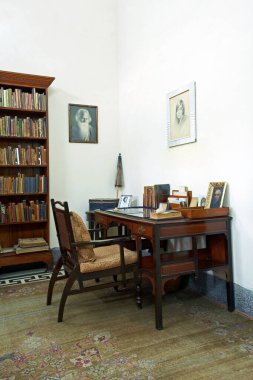 Anand Bhawan, Uttar Pradesh, Hindistan, Asya 'daki Indira Gandhi Odası