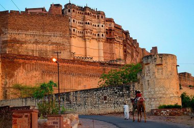 Mehrangarh Kalesi Jodhpur Kila Jodhpur Rajasthan Hindistan