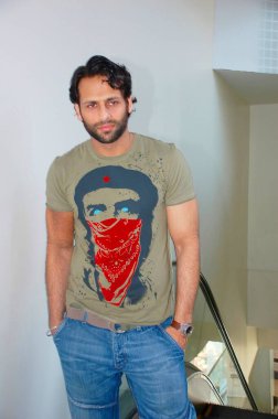 Model and actor bikram saluja ; India clipart