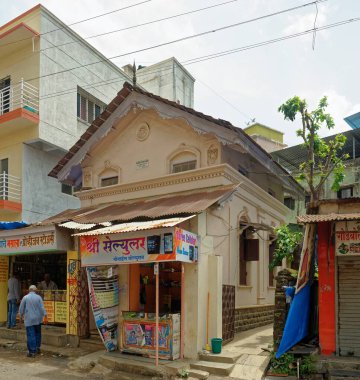 Shri Siddhi Vinayak Tapınağı, alibag, raigad, Maharashtra, Hindistan, Asya