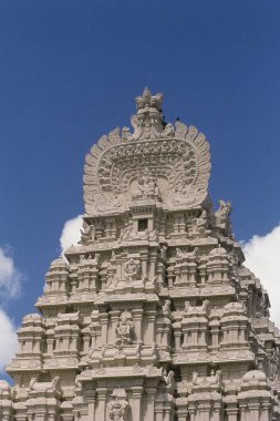 Ranganathaswamy Tapınağı Gopuram, Srirangapatna, Mysore, Karnataka, Hindistan, Asya