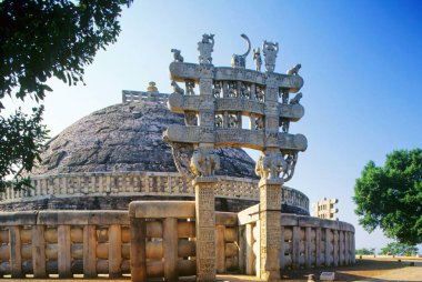 Sanchi Stupa, Madhya Pradesh, Hindistan