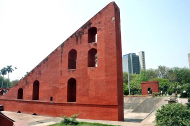 Yeni Delhi Hindistan 'da Jantar Mantar.
