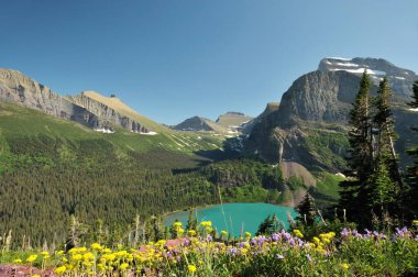 Buzul Dağları, Buzul Ulusal Parkı, Montana, Amerika Birleşik Devletleri
