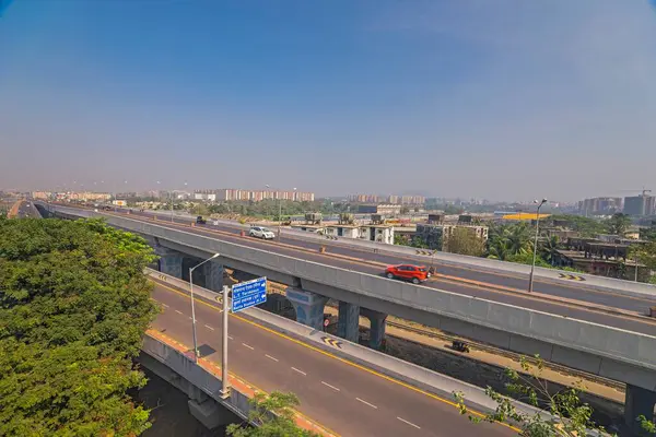 stock image Santacruz Chembur Link Road Flyover Mumbai Maharashtra 