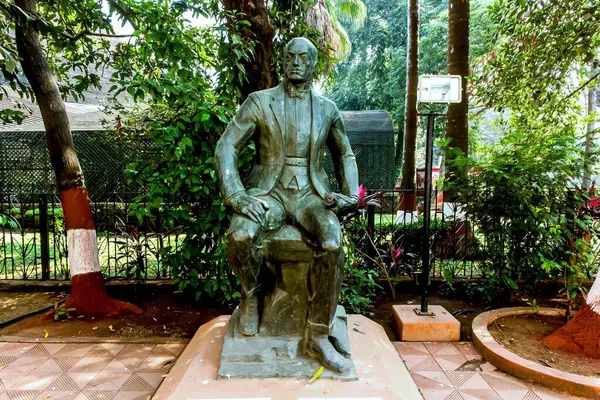 stock image Sculpture of Edwin S Montagu, Bhau Daji Lad Museum, Mumbai, Maharashtra, India, Asia 