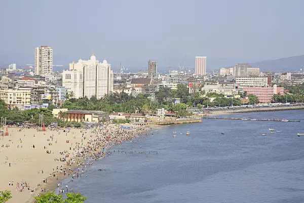 Girgaon Chowpaty; Malabar tepesi; B. G. Kher marg; Gibbs yolu; Grant yolu; Bombay şimdi Mumbai; Maharashtra; Hindistan