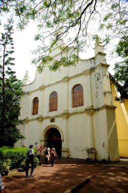 Aziz Francis kilise kalesi, kochi, kerala, Hindistan, Asya.