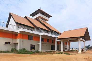 Ernakulum 'dan tekne Jetty Ernakulum, Kerala, Hindistan
