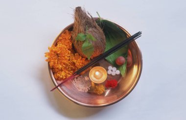 Pooja Thali, Dua Hazırlığı