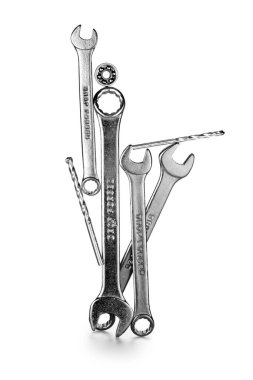 İngiliz anahtarı dengesi, matkap ucu, bilye, Hindistan, Asya