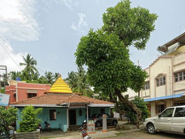 Shri kashi vishweshvar tapınağı, alibag, raigad, Maharashtra, Hindistan, Asya 