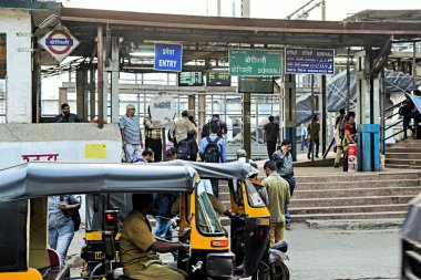 Borivali Tren İstasyonu, Mumbai, Maharashtra, Hindistan, Asya