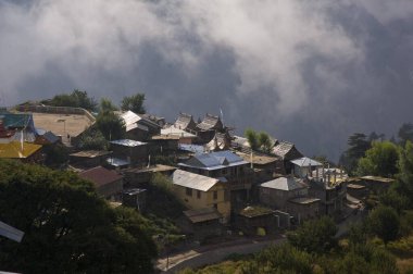 Kalpa Köyü Himachal Pradesh Hindistan Asya