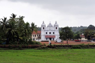 Kilise, Chandor Güney Goa, Goa, Hindistan 
